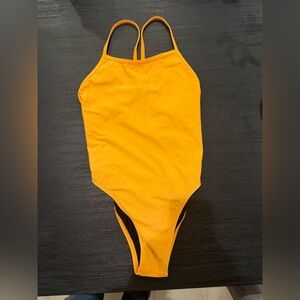 Jolyn Perry One Piece Bright Yellow/Orange